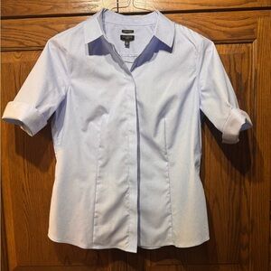 Talbot’s Light Blue Short Sleeve blouse